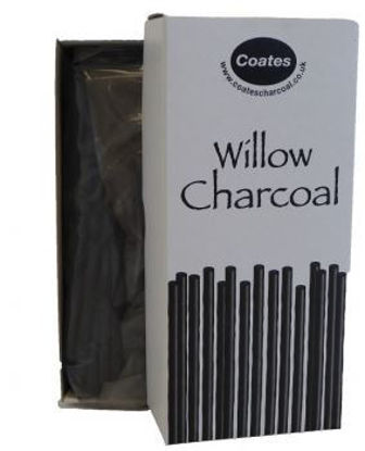 Picture of Artists Willow Charcoal -  25 Sticks (8-10mm diameter)