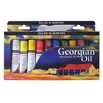Picture of Georgian Oil Colour Set 10 x 22ml.