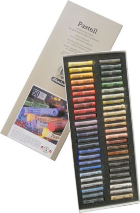 Picture of Schmincke soft pastel cardboard, set 50 assorted pastels