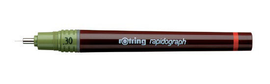 Εικόνα από Ραπιδογράφος Rotring 0.3mm + μία αμπούλα μελάνης ΔΩΡΟ!!!