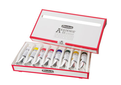 Εικόνα της AKADEMIE® Oil cardboard set 8 x 20ml