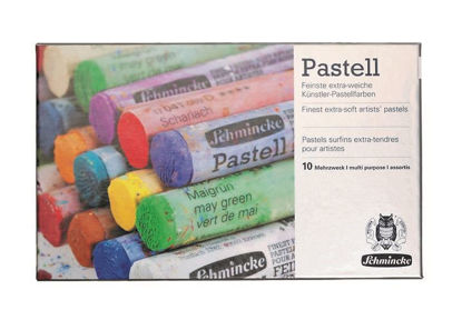 Picture of Schmincke soft pastels cardboard, set 10 pastels