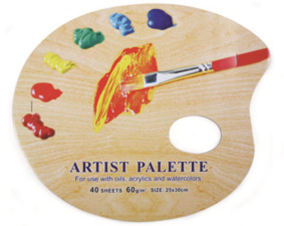 Picture of Tear-off palette, οval