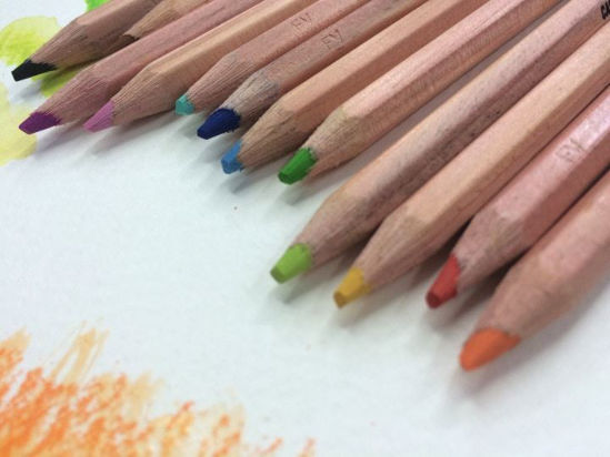 Picture of Watersoluble pencils Sinoart, set 12 pcs.