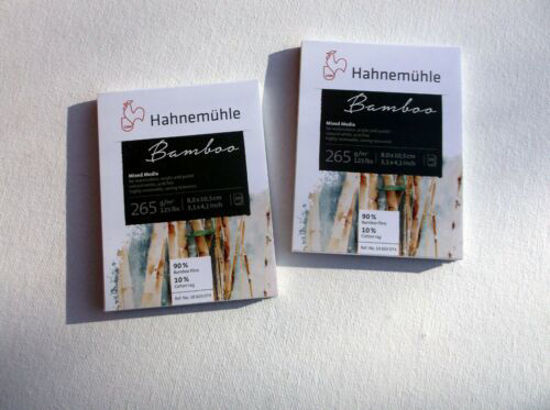 Picture of Hahnemuhle Bamboo MiniPad, 8x10,5 cm, 265 gsm