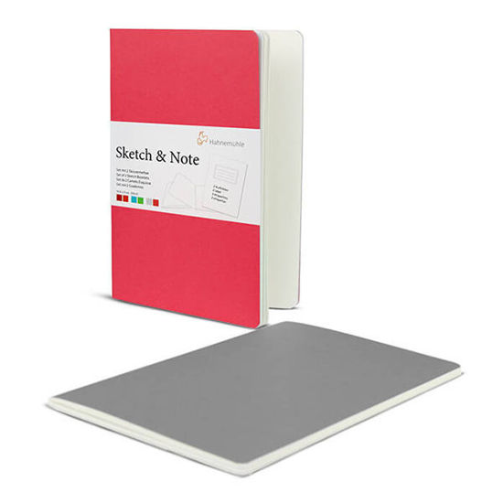 Picture of Sketch & Note, 125 gsm, grey/pink bundle
